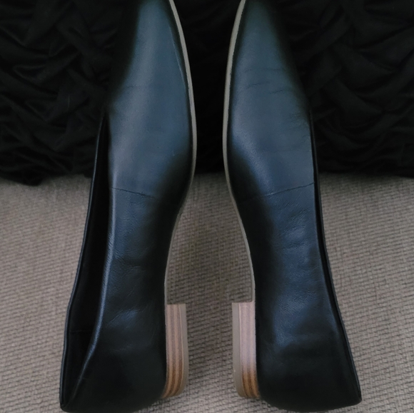 M & S COLLECTION GENUINE LEATHER BALLERINA FLATS - Picture 4 of 13